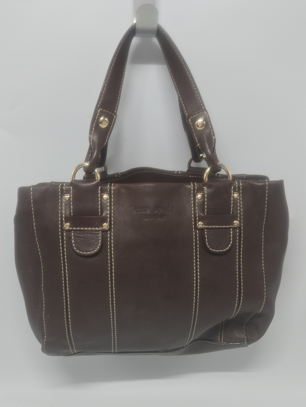 Kate Spade Dark Brown Leather Shoulder Bag